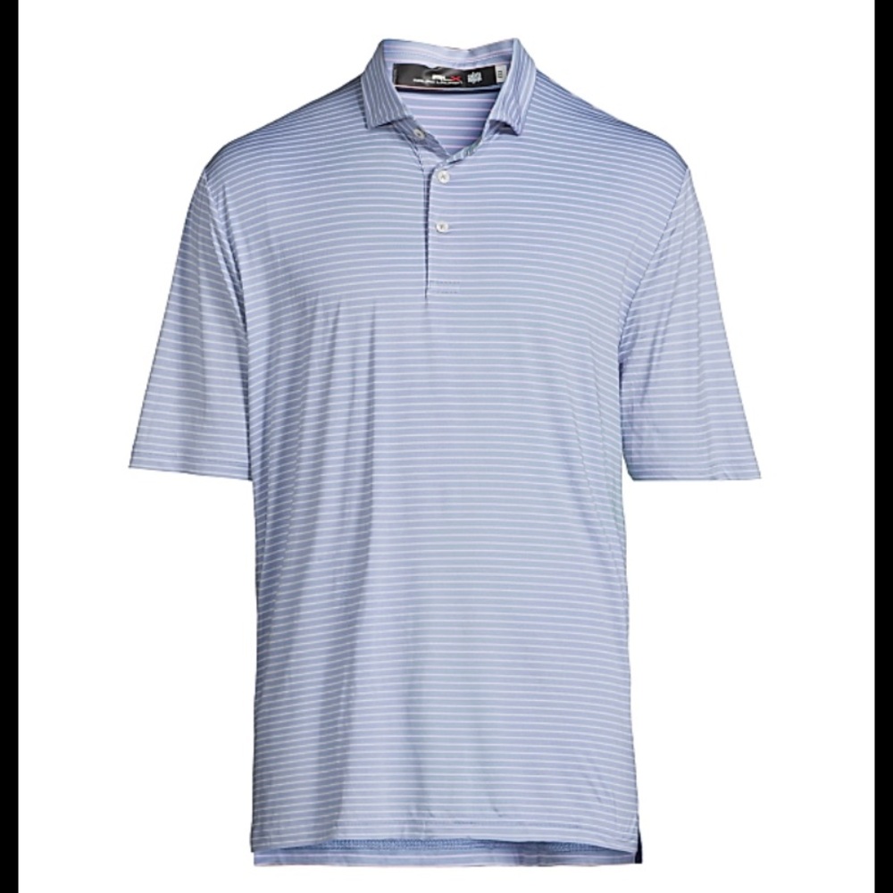 Ralph Lauren RLX Polo blue white stripe